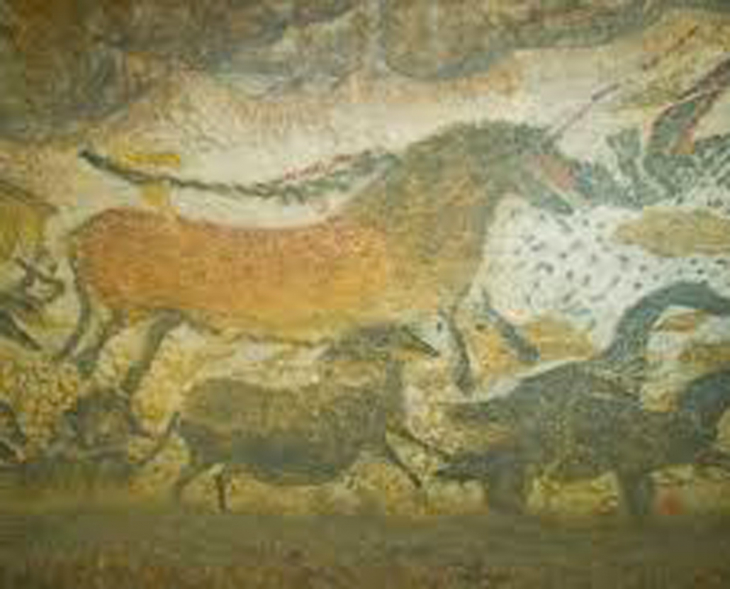 Grotte de Lascaux illustrant l'évolution de l'image au cours du temps - visite virtuelle 360 degrés - 3D Swiss View - Martigny - Valais - Suisse