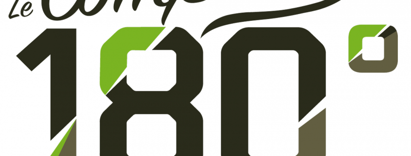 Logo Le Comptoir 180° à Martigny pour agenda de 3D Swiss View, le spécialiste de la visite virtuelle 3D en Suisse