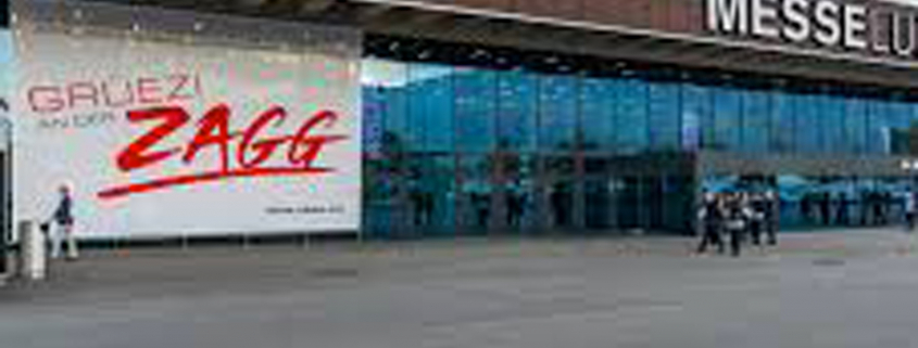 Zagg, Salon pour l'hôtellerie, la restauration et le tourisme à Lucerne, pour l'agenda de 3D Swiss View à Martigny, Valais, Suisse